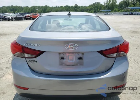 2016 Hyundai Elantra Se from USA, damaged, VIN 5NPDH4AE3GH789656